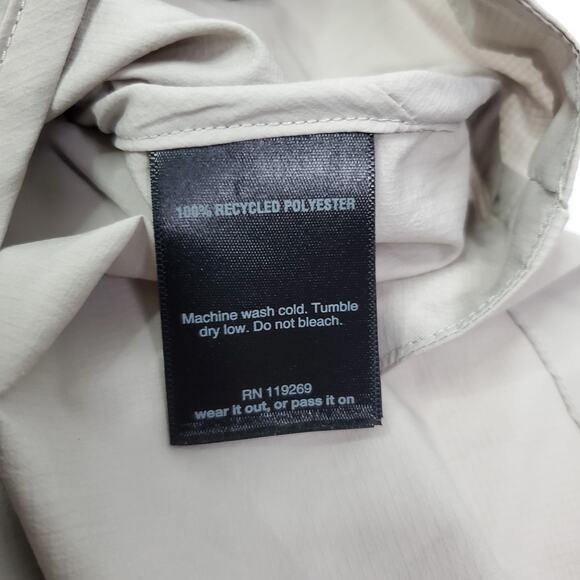 Nau Women's S Anorak Sand Mid-length Hooded Lightweight windbreaker Recycled - Picture 12 of 14